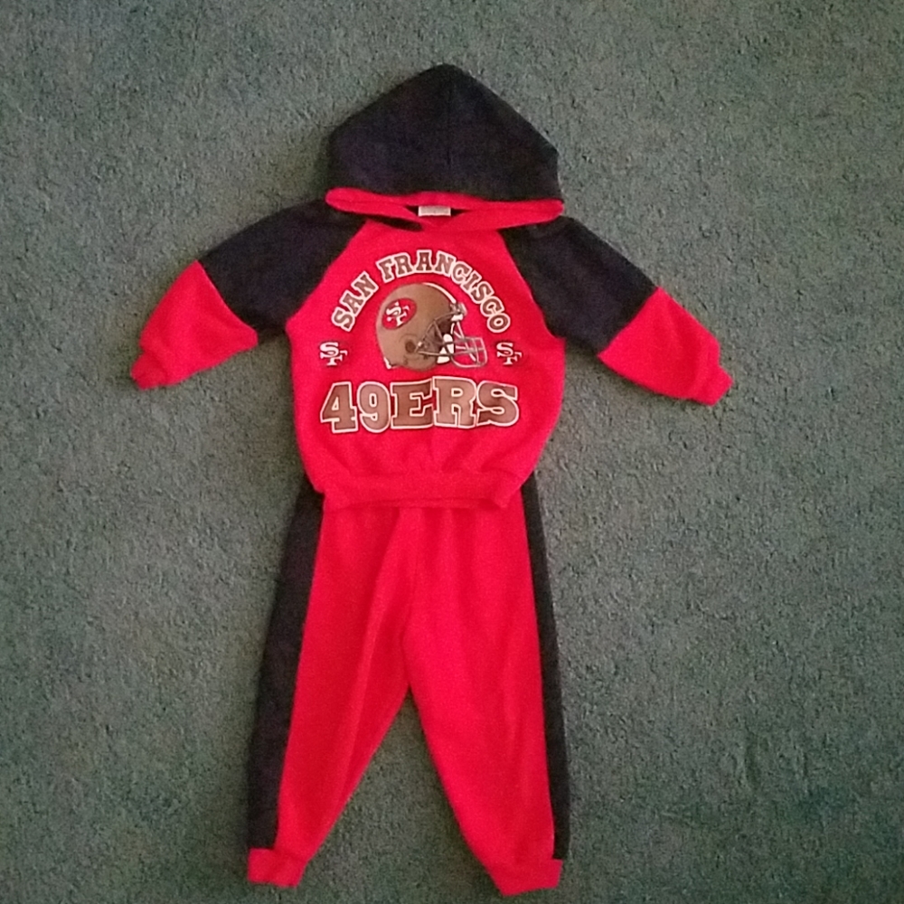 49ers sweat suit